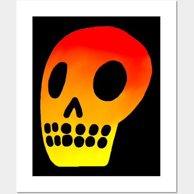 Skull Wall Art by psychoprints